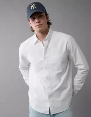 AE Everyday Classic Fit Oxford Button-Up Shirt