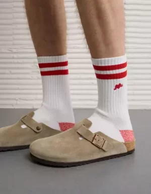AE Embroidered Valentine's Day Crew Socks
