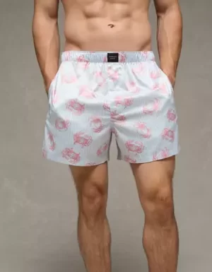 AEO Men's Satin Pocket Boxer Short