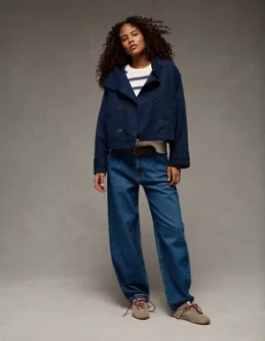 AE Cropped Trench Jacket