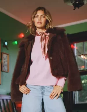 AE Faux Fur Coat