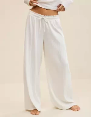 Aerie Off-Duty Pointelle Trouser PJ