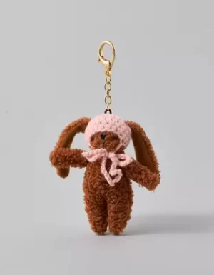 AE Plush Bunny Bag Charm