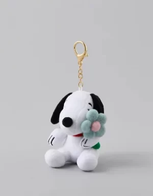 AE Snoopy Flower Bag Charm