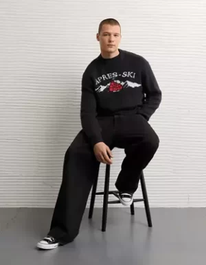 AE Cozy Cabin Snoopy Sweater