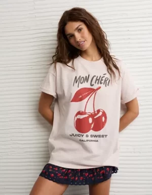 AE Oversized Mon Ch??rie Graphic T-Shirt