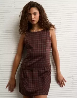 AE High Neck Belted Mini Dress