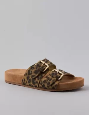 AE Double Buckle Slide Sandal