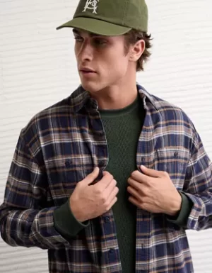 AE Relaxed Fit Everyday Flannel Shirt