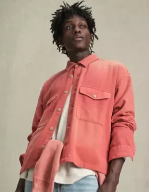AE Boxy Flannel Shirt