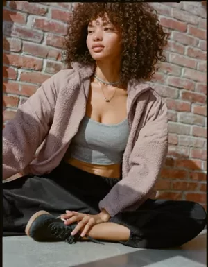 OFFLINE By Aerie Fluff Love Full Zip Jacket