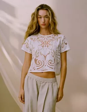 AE77 Premium Lace T-Shirt